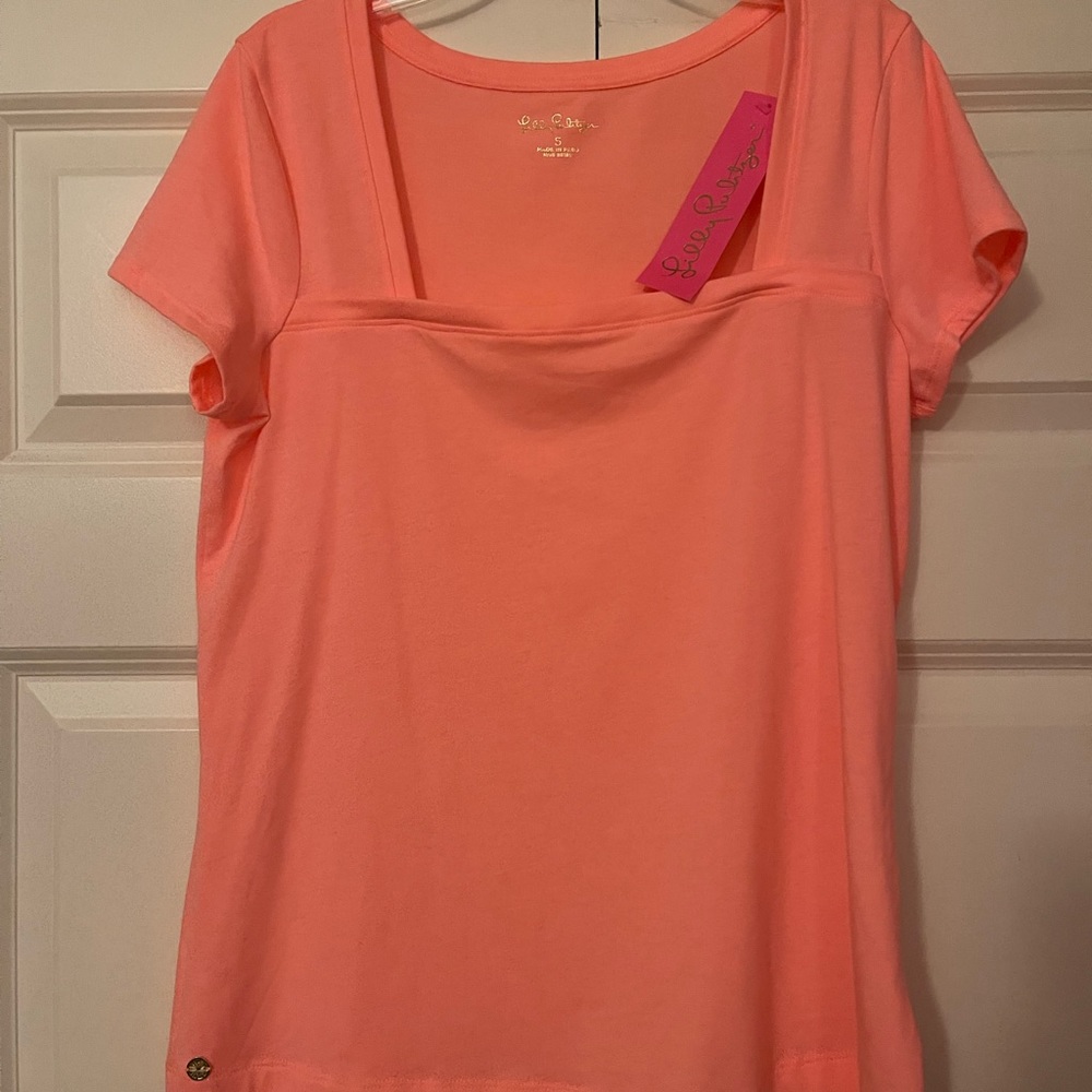 SALE NWT Lilly Pulitzer Rexa Top in Papaya Punch